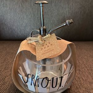 NWT!  Rae Dunn Sprout Terrarium & Misting Bottle